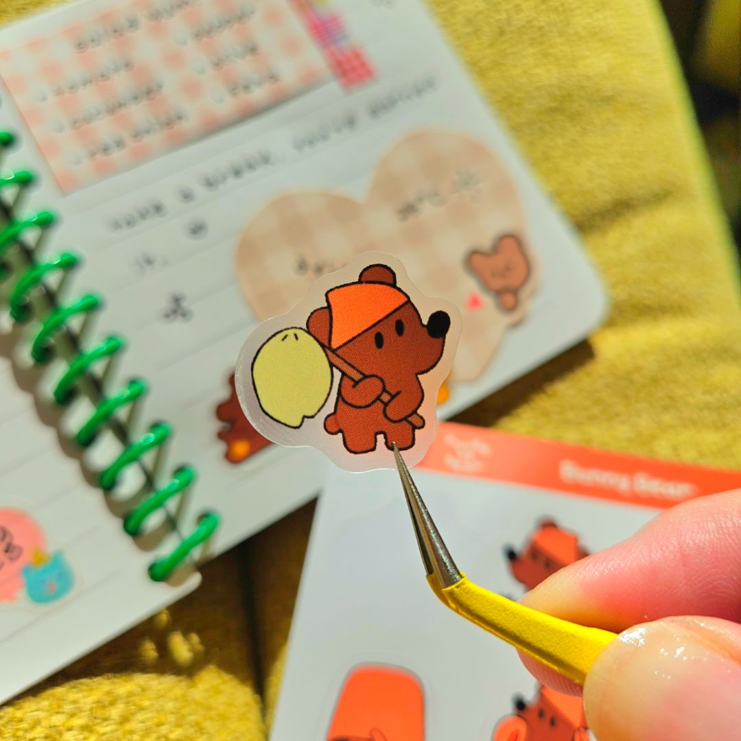 Bunny Bear Sticker Sheet