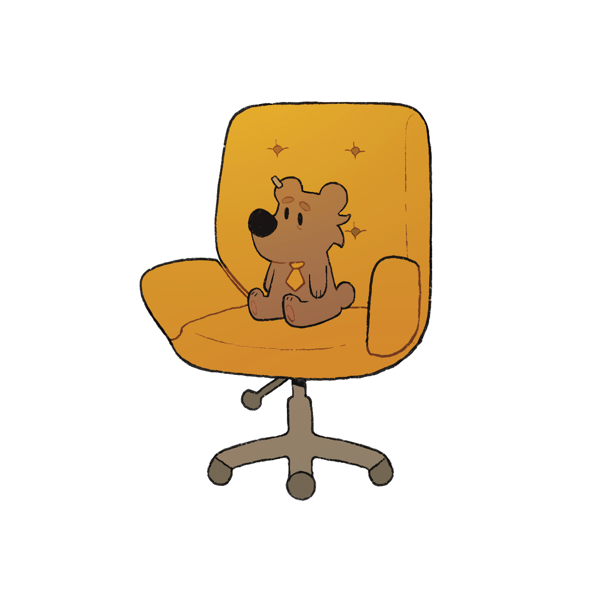 Boss Bear Sticker