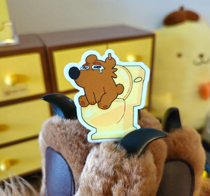 I.B.S. Bear Sticker