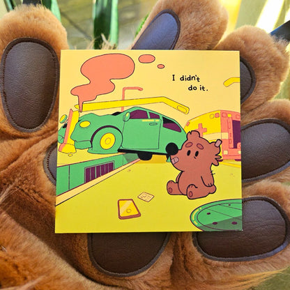 Crime Bear Mini Print