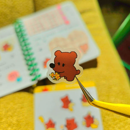 Bitty Bear Sticker Sheet
